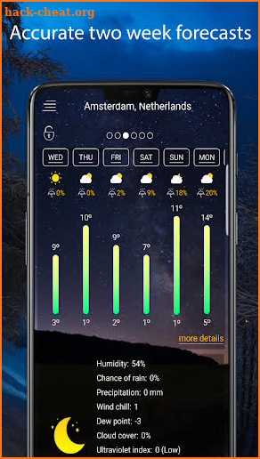 Weather app - weather channel Apps screenshot