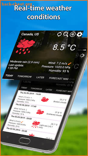 Weather App Weather Channel Live Weather Forecast screenshot