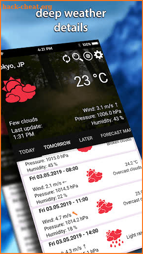 Weather App Weather Channel Live Weather Forecast screenshot