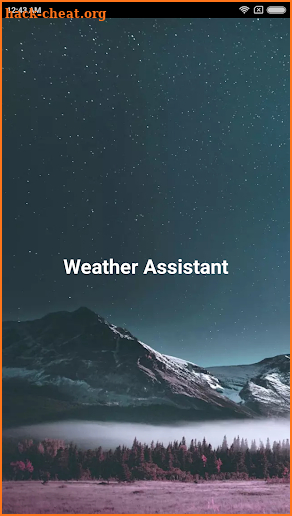 Weather Assistant screenshot
