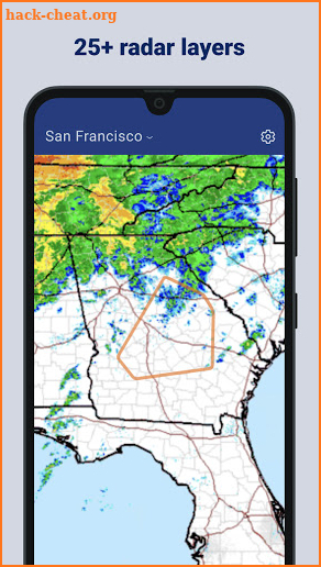 Weather Briefing - Snow Alerts & Radar, Forecast screenshot