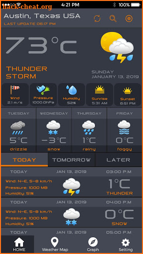 Weather Channel 2019, 5 Day Forecast Weather App screenshot