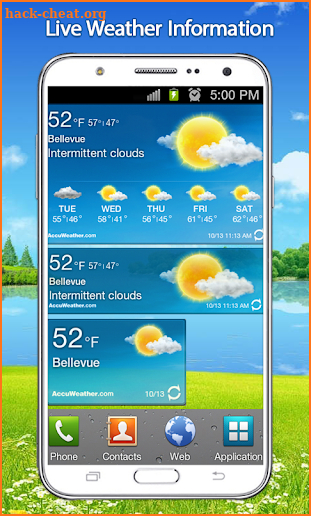 Weather: Clock and Widget screenshot