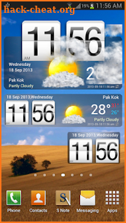 Weather Clock Pro screenshot