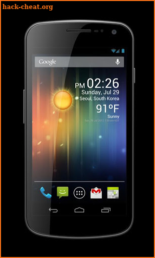 Weather Clock Widget Premium screenshot