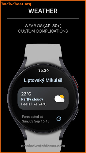 Weather Complications: Wear OS screenshot