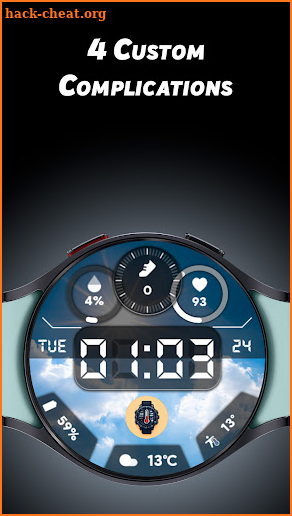 Weather Dial - Watch face screenshot