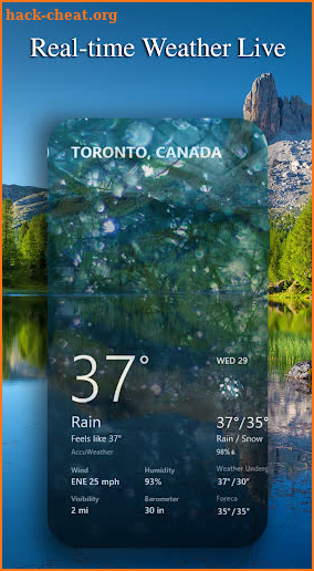 Weather Forecase - Widget weather screenshot