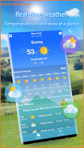 Weather Forecast & Accurate Local Weather & Alerts screenshot