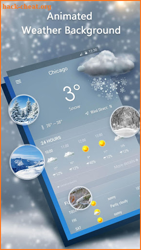 Weather Forecast App screenshot