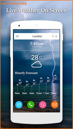 Weather Forecast App & Real-time Radar checker screenshot