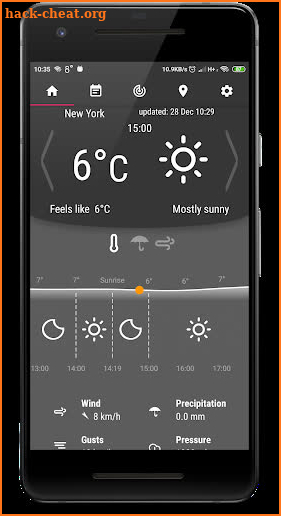 Weather Forecast App, Radar, Widget and Alerts screenshot