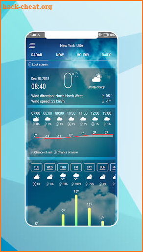 Weather Forecast apps - Live Weather Radar 2019 screenshot