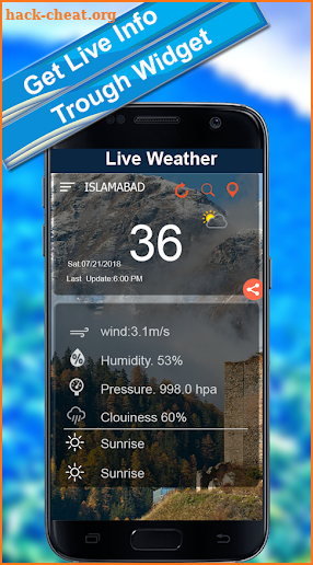 Weather forecast-Forecaster For Weather screenshot