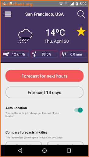 Weather Forecast free screenshot