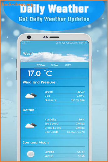 Weather Forecast - Hourly Weather Updates Live screenshot