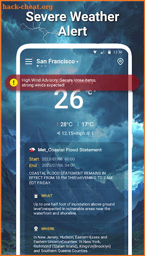 Weather Forecast-Live Radar screenshot