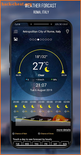 Weather Forecast- live weather & radar (2020) screenshot