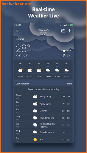 Weather Forecast- Live Weather & Radar & Widget screenshot