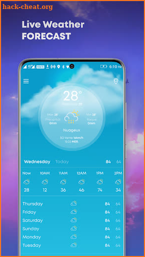 Weather Forecast: Live Weather & Radar – iCweather screenshot