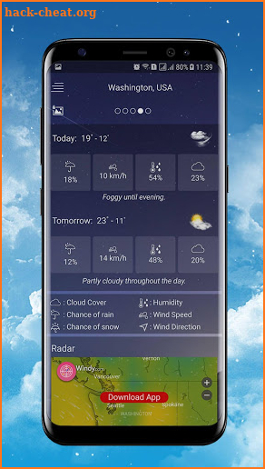 Weather Forecast Pro - Accurate Weather Channel screenshot