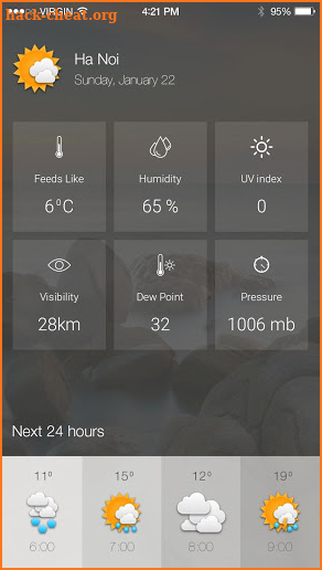 Weather forecast - realtime weather forecast screenshot