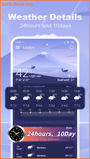 Weather Forecast - Weather Live, Accurate Weather screenshot