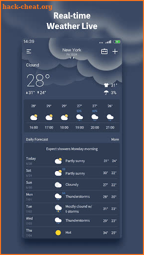 Weather Forecast - Weather Live & Radar & Widget screenshot