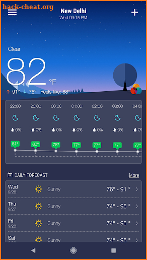 Weather Forecast - Widget & Radar screenshot