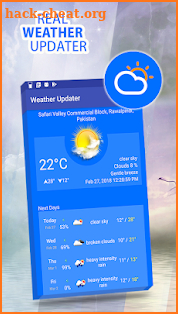 Weather Forecasting & Updates Chanel screenshot