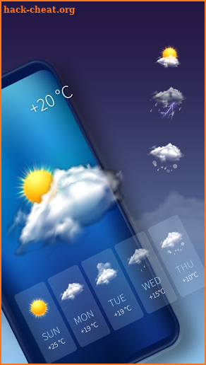Weather Go - Forecast and weather alerts screenshot