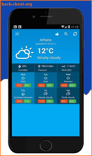 Weather Greece screenshot
