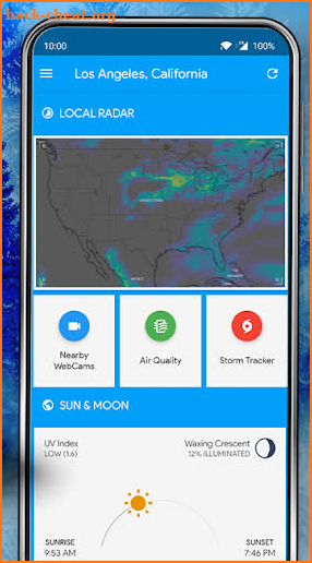 Weather Home Lite - Live Radar Alerts & Widget screenshot