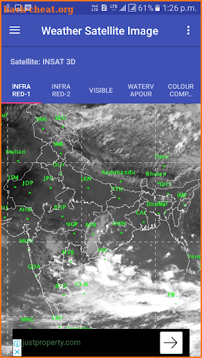 Weather India app screenshot