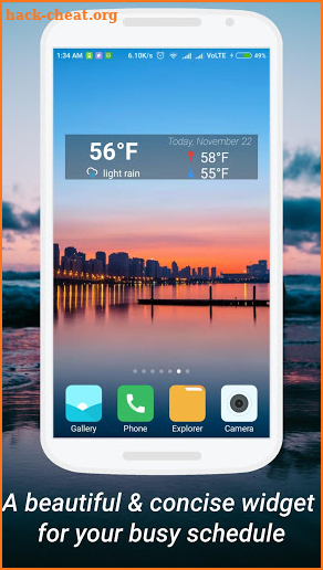 Weather Live & Beautiful HD Wallpapers screenshot