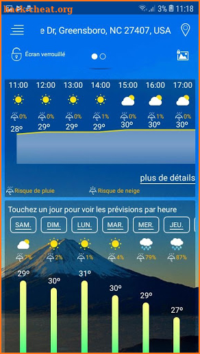 Weather Live future screenshot