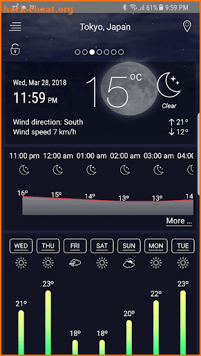 Weather Live Pro screenshot