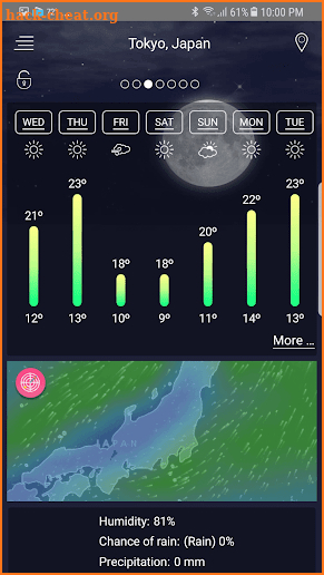 Weather Live Pro screenshot