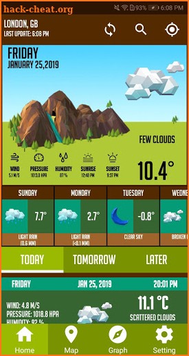 Weather Live Pro Weather Forecast Weather Channel screenshot