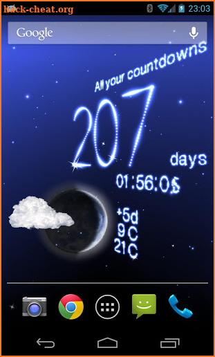 Weather Live Wallpaper screenshot