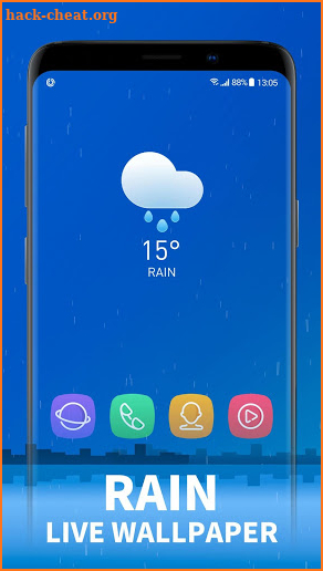 Weather Live Wallpaper for Free screenshot