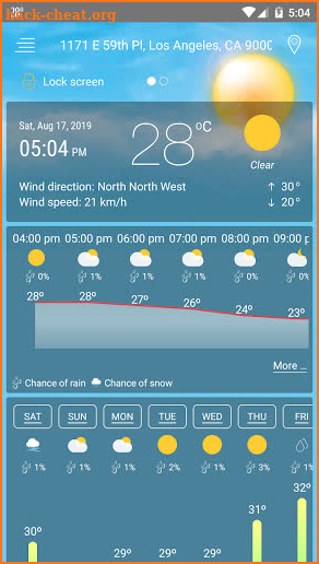 Weather — Live Weather Forecast & Weather Widget screenshot