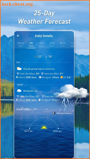 Weather Live：Weather Forecast & Radar & Widget screenshot