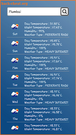 Weather Machine screenshot