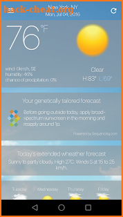 Weather My Way +RTP screenshot