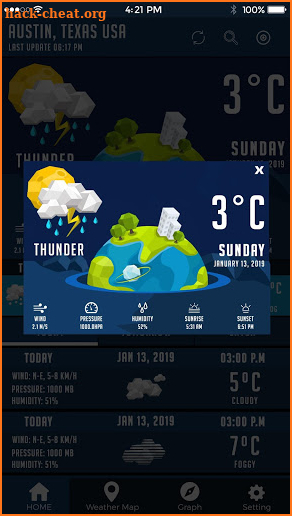 Weather Now Pro & Local Forecast Weather Maps screenshot