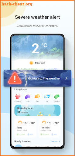 Weather On screenshot