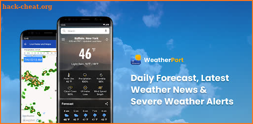 Weather Port: Forecast & Radar screenshot