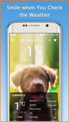 Weather Puppy-Radar,Forecast & Pet Dog Pictures screenshot