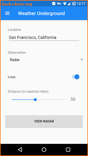 Weather Radar screenshot